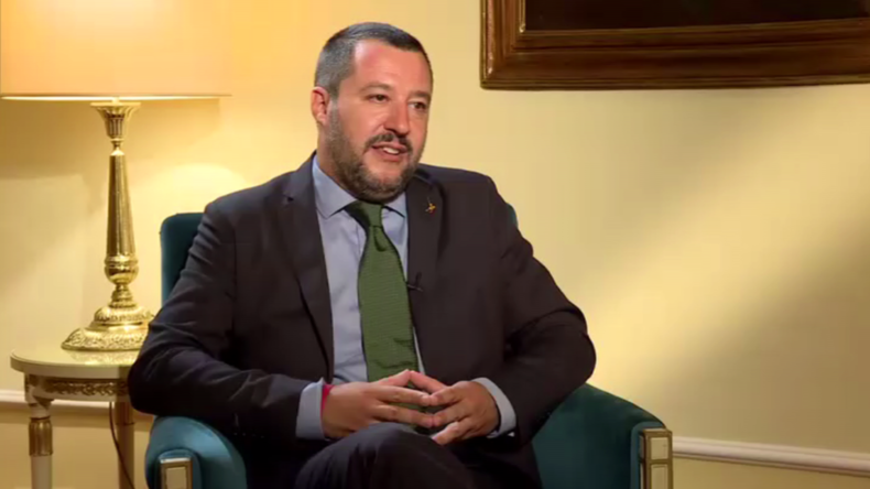 Matteo Salvini à RT : «A Bruxelles, ils ne comprennent que le langage de l'argent» (EXCLUSIF)