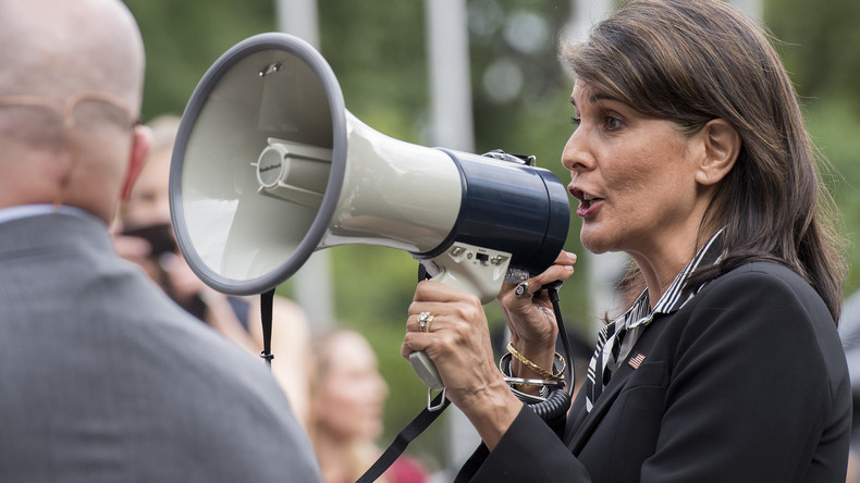 Ingérence : l'ambassadrice américaine à l'ONU a participé à une manifestation anti-Maduro (VIDEO)
