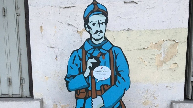 Clichy : la mairie retire les silhouettes de Poilus vandalisées
