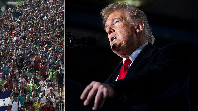 «Notre armée vous attend» : Donald Trump met en garde la caravane des migrants d'Amérique latine