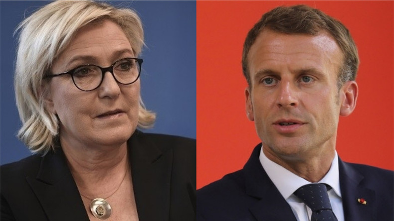 Marine Le Pen accuse Emmanuel Macron de prendre «le parti de la guerre» face à la Russie