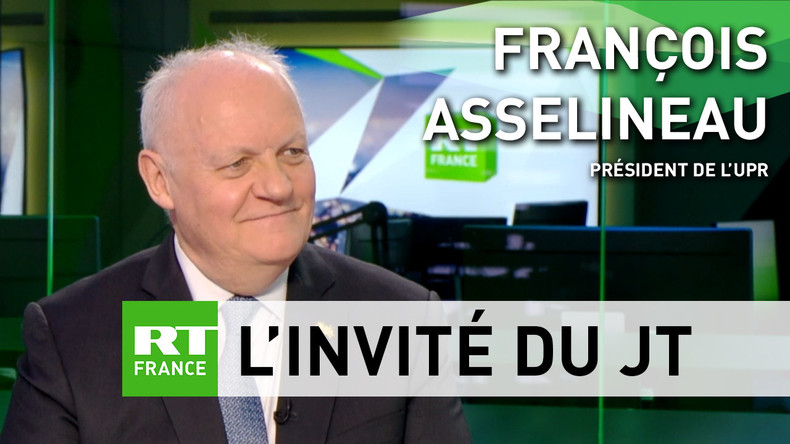 François Asselineau : «La politique de Macron consiste à tout donner aux Allemands» (VIDEO)