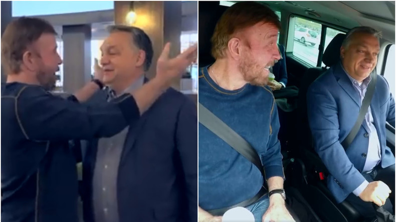 «Amis pour la vie» : Chuck Norris et Viktor Orban se découvrent plus que des points communs (VIDEO)