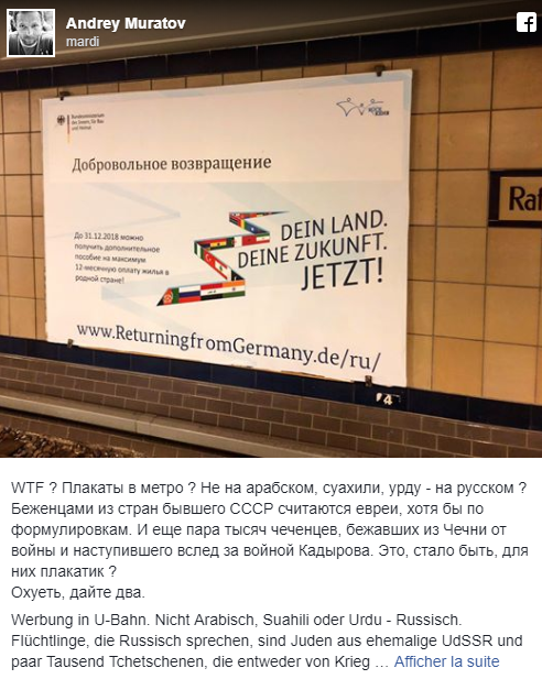 «Ton pays, ton futur»: une campagne invitant les migrants à rentrer chez eux fait débat en Allemagne