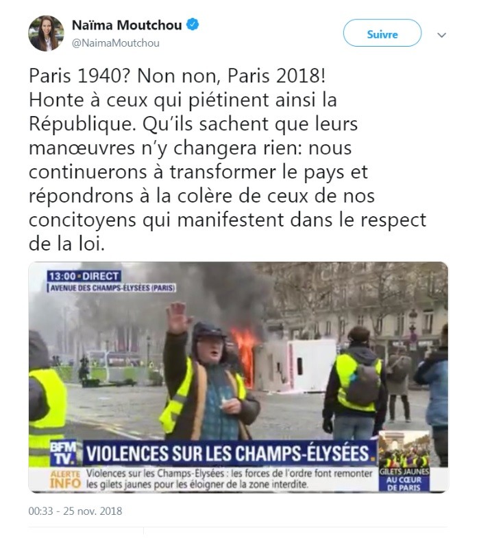 Le rapporteur LREM de la loi anti-fake news a-t-il relayé... une fake news sur les Gilets jaunes ?