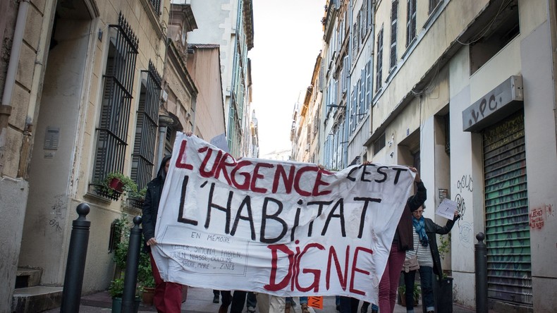 Crise des évacués à Marseille : à la rencontre des personnes en attente de relogement (VIDEO)