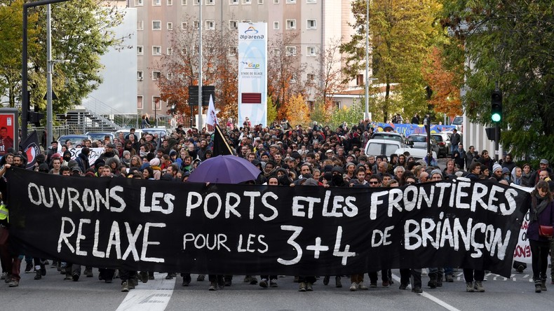 Immigration irrégulière : jusqu'à quatre mois ferme pour «les sept de Briançon»