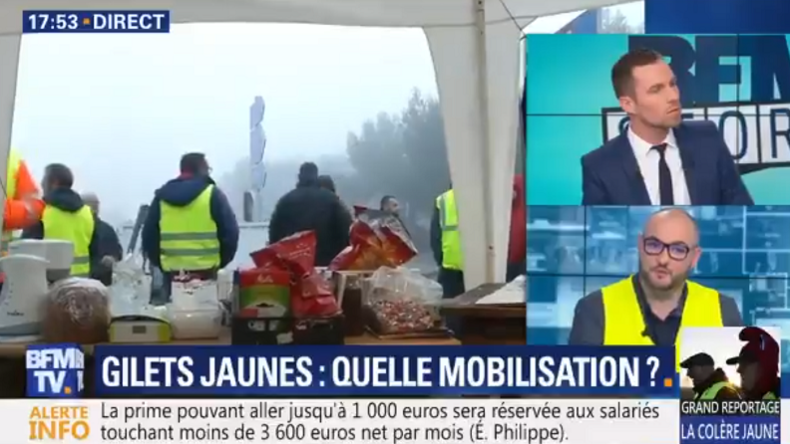 Gilet Jaune Bfmtv