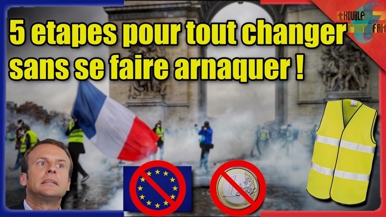 Départ de Macron, RIC, Frexit... La méthode pour ne pas «se faire arnaquer», selon un YouTubeur