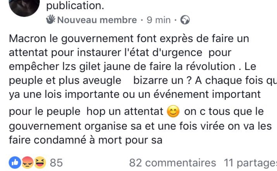 Strasbourg : pourquoi les médias s'intéressent-ils tant au «complotisme» des Gilets jaunes ?