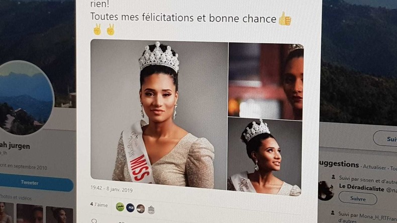 A peine élue, Miss Algérie essuie un torrent d’insultes racistes