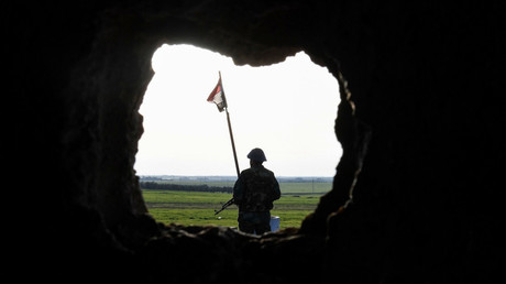 Un soldat syrien, le 12 janvier 2019 à Manbij (image d'illustration).