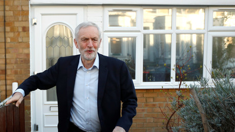 Jeremy Corbyn, leader du parti travailliste, le 26 février 2019 à Londres. 