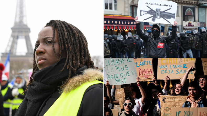 Gilets jaunes, défenseurs du climat et militants anti-violences policières vont défiler ensemble