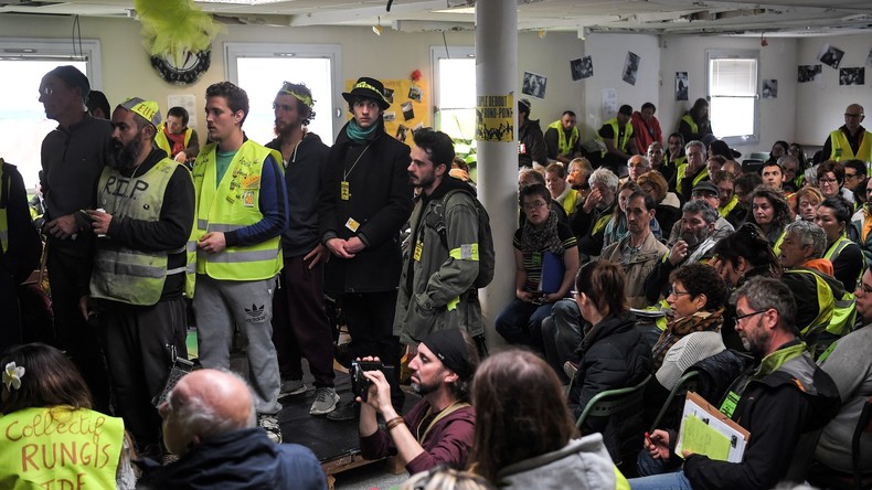 Lassemblée Des Assemblées Des Gilets Jaunes Se Réunit à