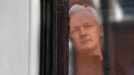 Le lanceur d'alerte Julian Assange.