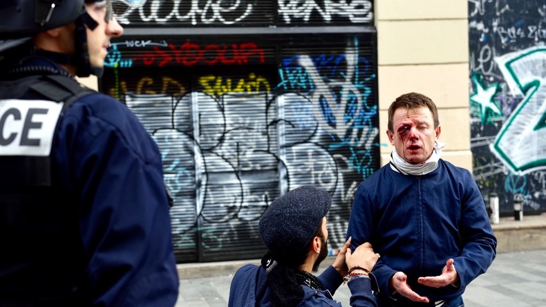 Manifestant éborgné en 2016 : un CRS renvoyé aux assises, les syndicats de police montent au créneau