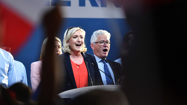 Elections européennes : le Rassemblement national surpasse la majorité présidentielle