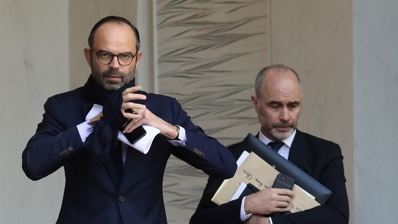 Gilles Boyer, ici avec Edouard Philippe le 17 janvier 2018 (image d'illustration).