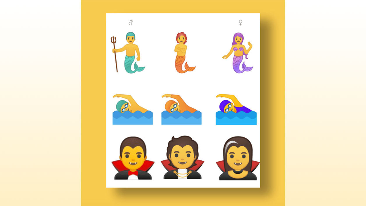 Ni homme ni femme : Google dévoile 53 émojis non genrés (PHOTOS)