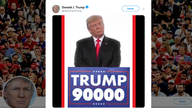 Quand Donald Trump se rêve président jusqu’en l’an 90 000 (VIDEO)
