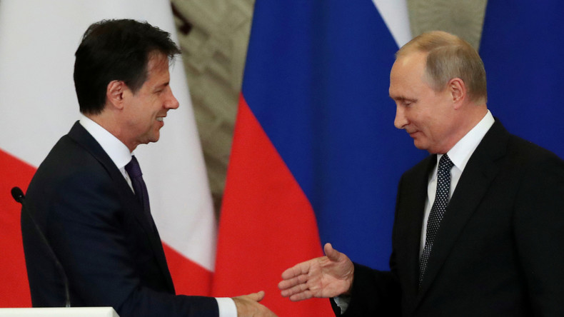 Poutine à Rome : l'Italie, toujours un pied dans l'UE mais la tête déjà en Russie et en Chine