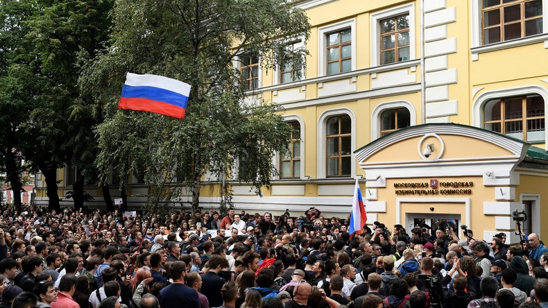 Russie : une dizaine d'arrestations lors d'une manifestation pour des «élections justes» à Moscou