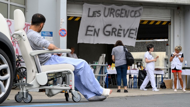 Grève des urgences en France : 213 services désormais touchés