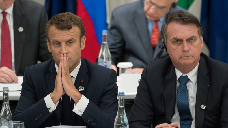 Incendies en Amazonie : Bolsonaro fustige l'«état d’esprit colonialiste» de Macron