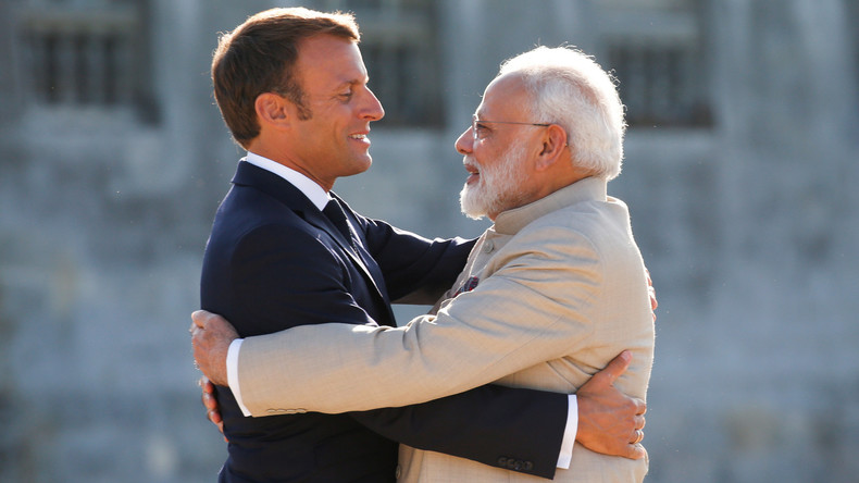 Emmanuel Macron souhaite que l’Inde devienne membre permanent du Conseil de sécurité de l’ONU