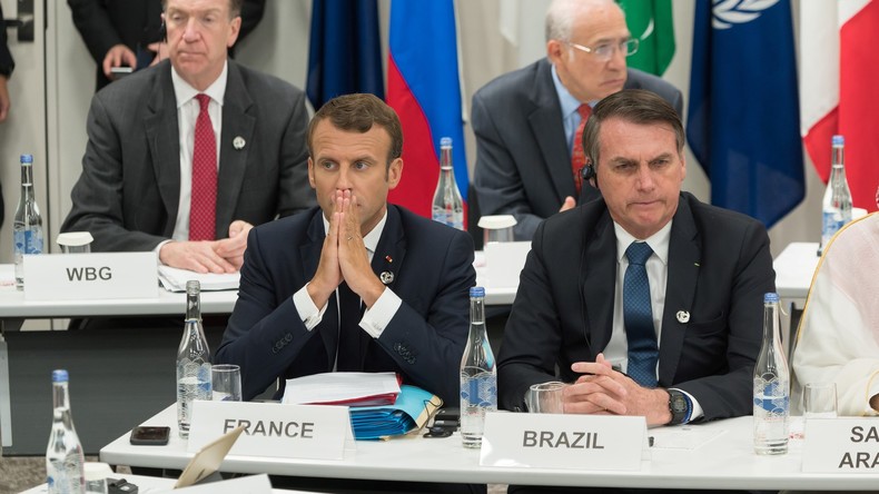 Accusant Bolsonaro de lui avoir menti à Osaka, Macron s'oppose à l'accord UE-Mercosur «en l'état»