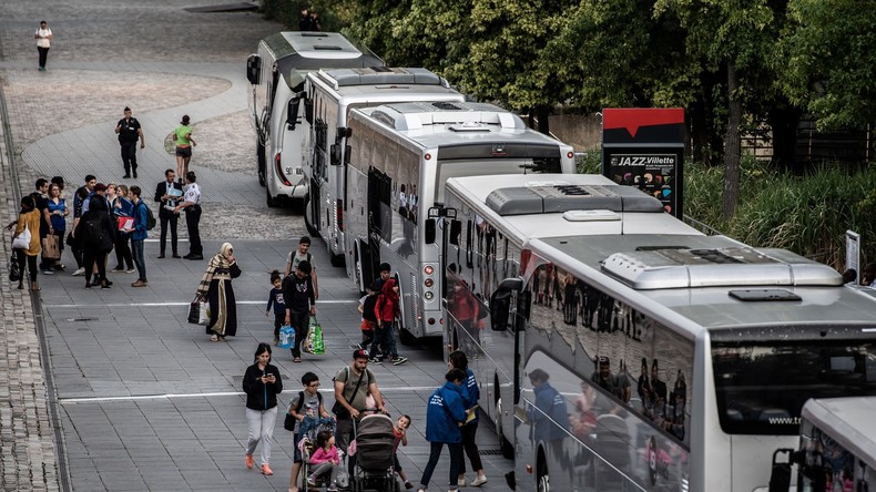 Paris : un camp de 157 migrants évacué du parc de la Villette