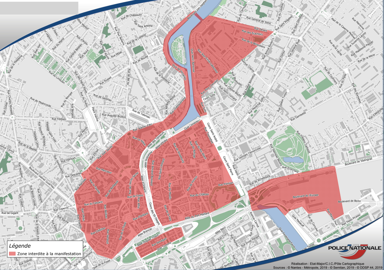 Steve : la préfecture craint les black blocs et interdit les manifestations dans le centre de Nantes