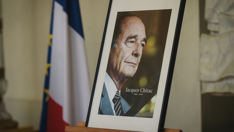 Environ 30 chefs d'Etat dont Vladimir Poutine pour l'hommage à Jacques Chirac, annonce l'Elysée