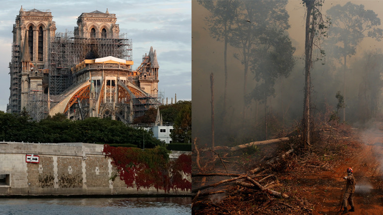 Le maire de Madrid assure qu'il préférerait donner de l'argent pour Notre-Dame que pour l'Amazonie