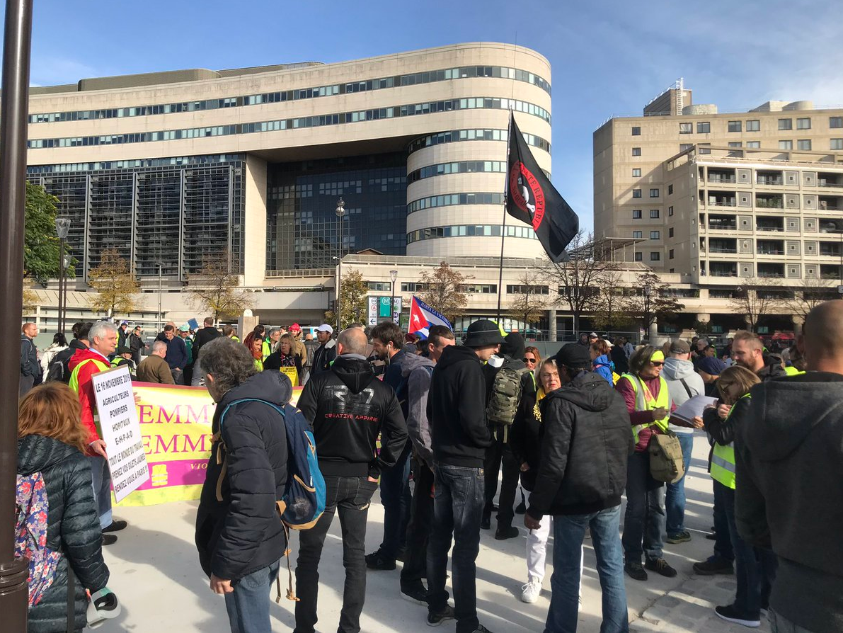 Gilets Jaunes Acte 50 Appel National à Saint Etienne Et