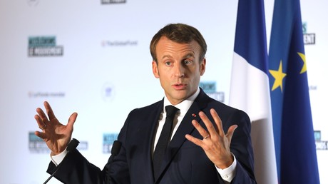 Emmanuel Macron le 10 octobre, à Lyon.