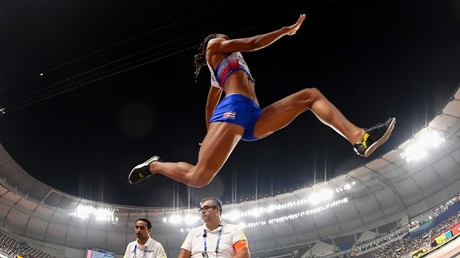 La cubaine Adriana Rodriguez aux championnats du monde de Doha, le 5 octobre 2019. (image d'illustration)