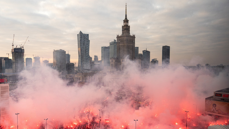 «Non à l'Union européenne !» : A Varsovie, les nationalistes appellent à une «intifada polonaise»