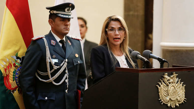 Bolivie : la présidente autoproclamée affirme que Morales ne pourra pas se présenter aux élections