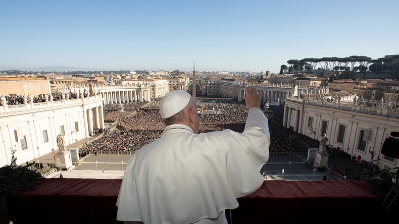 Dans sa bénédiction Urbi et Orbi, le pape François appelle à «garantir la sécurité» au Moyen-Orient