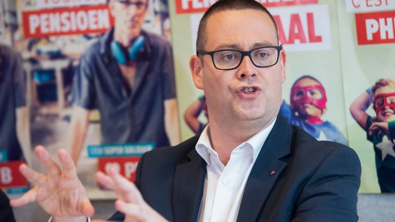 Retraites : Raoul Hedebouw, ce député belge qui soutient les grévistes en France