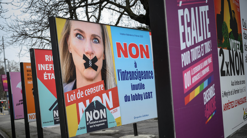 Mesure anti-discrimination ou censure? Les Suisses votent par référendum une loi contre l'homophobie