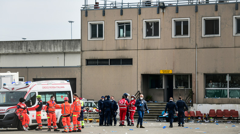 Italie : mutineries dans les prisons contre des restrictions dues au coronavirus, plusieurs morts
