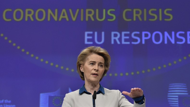 Macron, Merkel et von der Leyen présentent un téléthon international contre le Covid-19