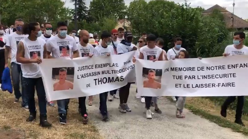 Marche blanche pour Thomas, poignardé à mort à Sarcelles par un homme sorti de prison depuis peu