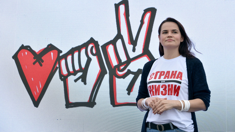 Biélorussie : l’opposante Tikhanovskaïa appelle l'UE à rejeter les résultats de la présidentielle