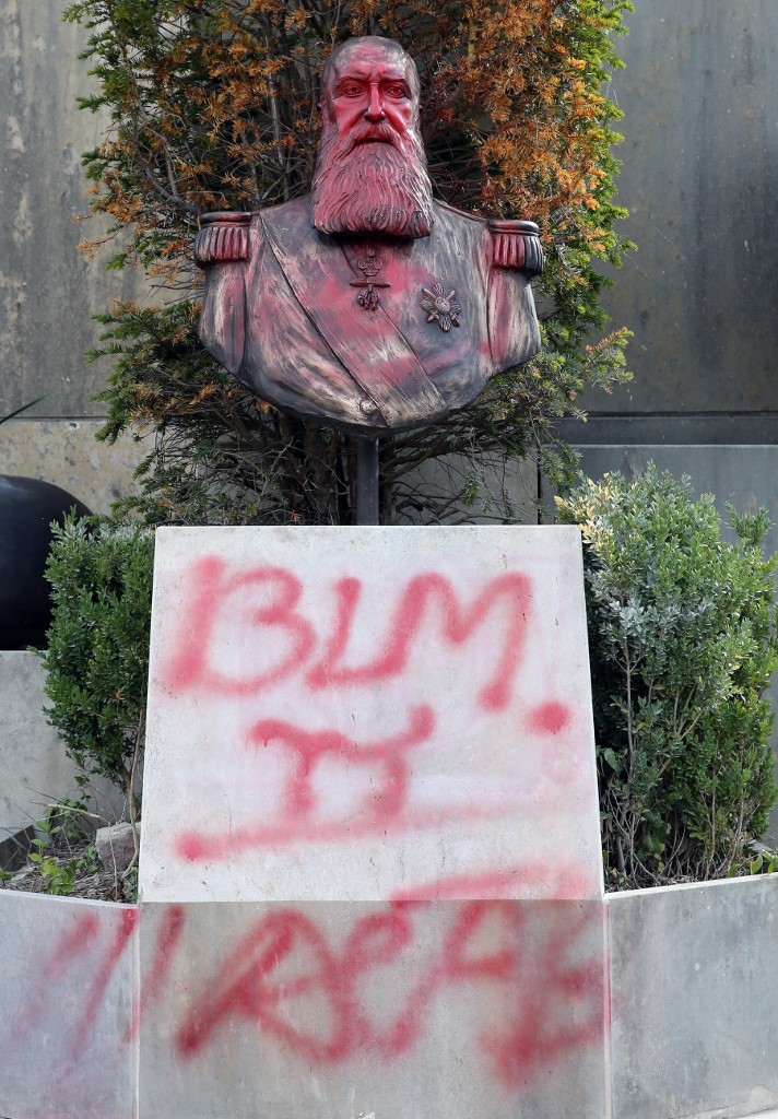 «BLM II» : un buste de Léopold II, ancien roi des Belges, de nouveau vandalisé près de Bruxelles