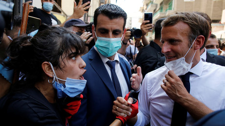 Emmanuel Macron aux habitants de Beyrouth : «Il faut aussi qu’on change le système politique»