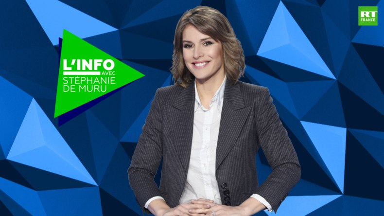 L’Info avec Stéphanie De Muru, émission d'information de RT France, finaliste des AIB Awards 2020